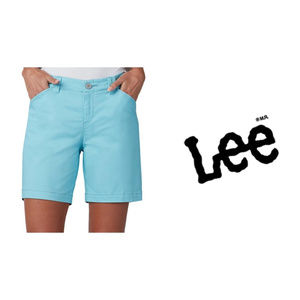 women's lee straight fit shorts
